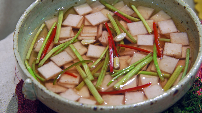 Daikon Japanese radish kimchi