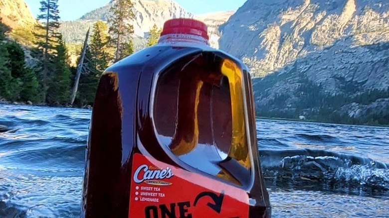 raising cane's sweet tea