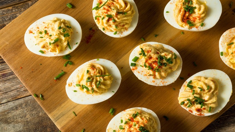 deviled eggs