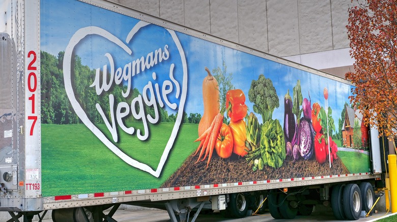 Wegmans delivery truck 