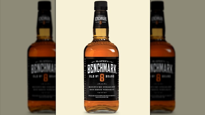 Bottle of Benchmark bourbon