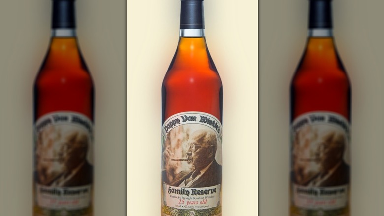 Bottle of 15-year-old Pappy