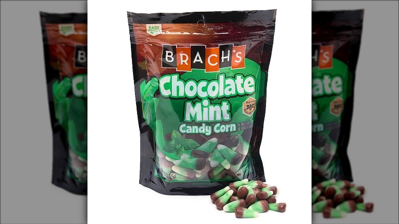 chocolate mint candy corn