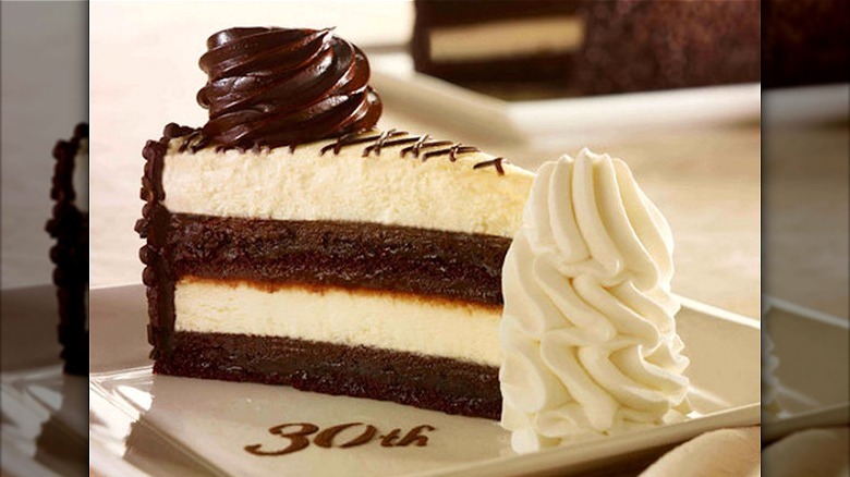 Chocolate layered Cheesecake