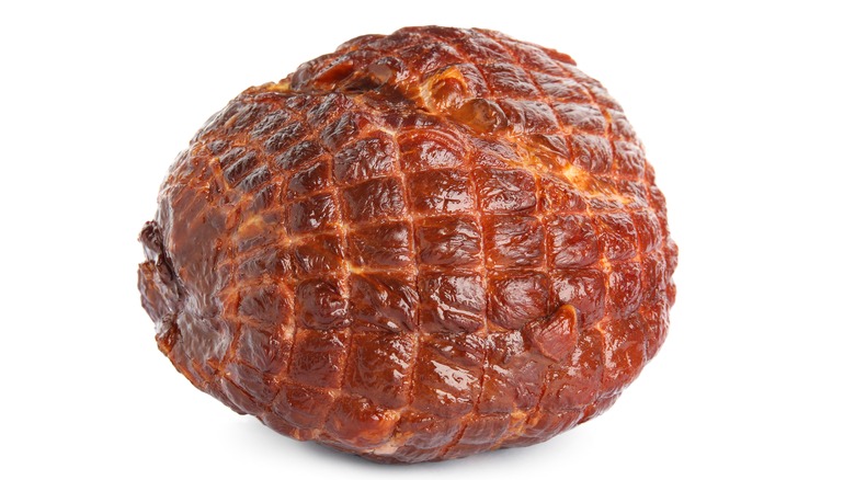 Whole smoked ham