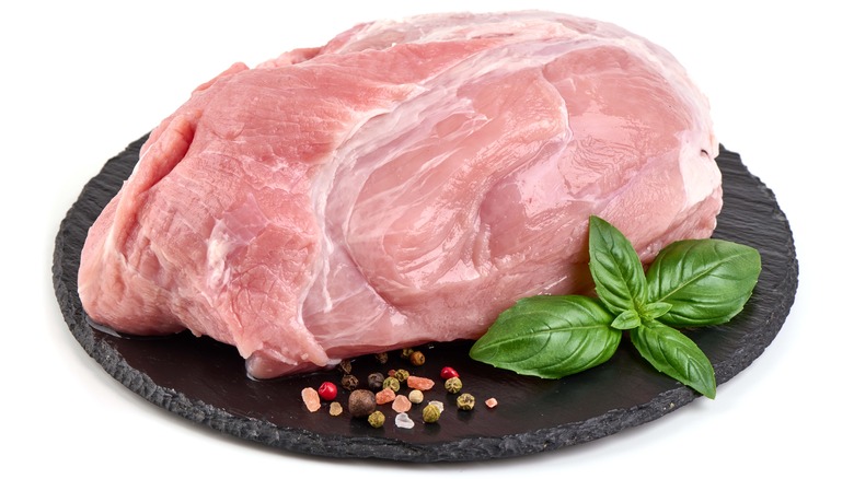 Raw pork