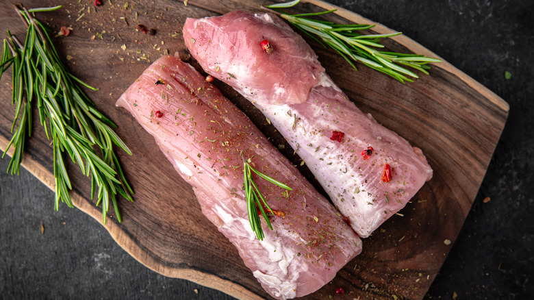 Raw Pork Tenderloin 