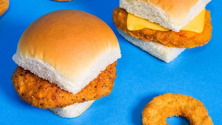 White Castle Chicken Breast Slider