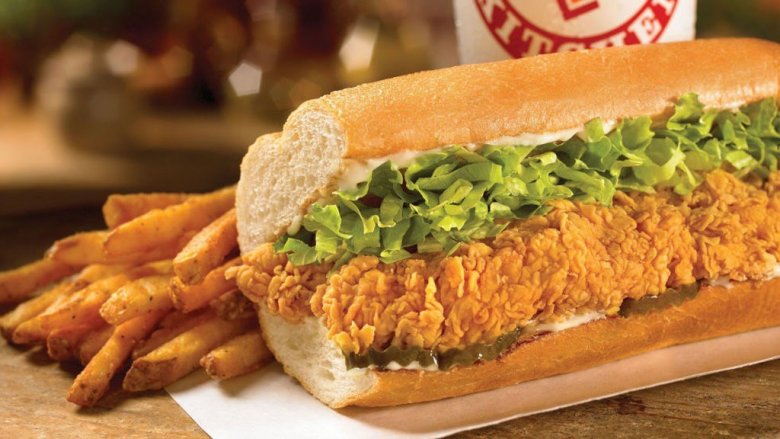 Popeyes Seafood Po'boy