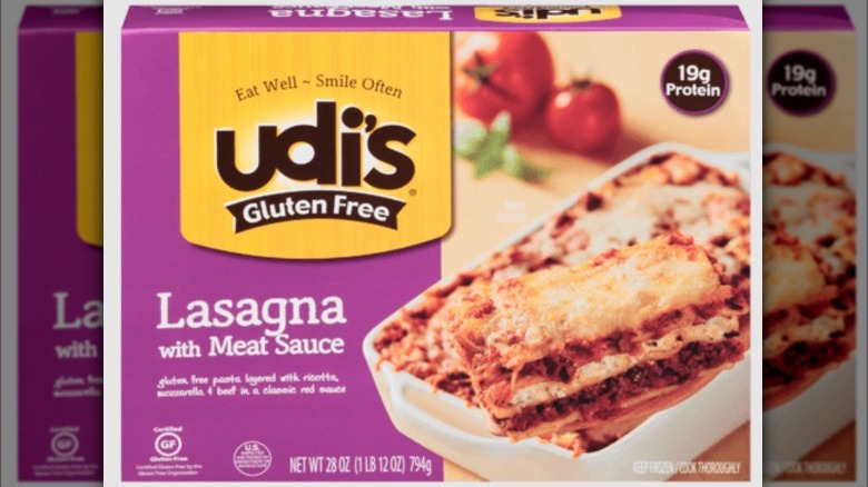 Gluten Free Frozen Lasagna