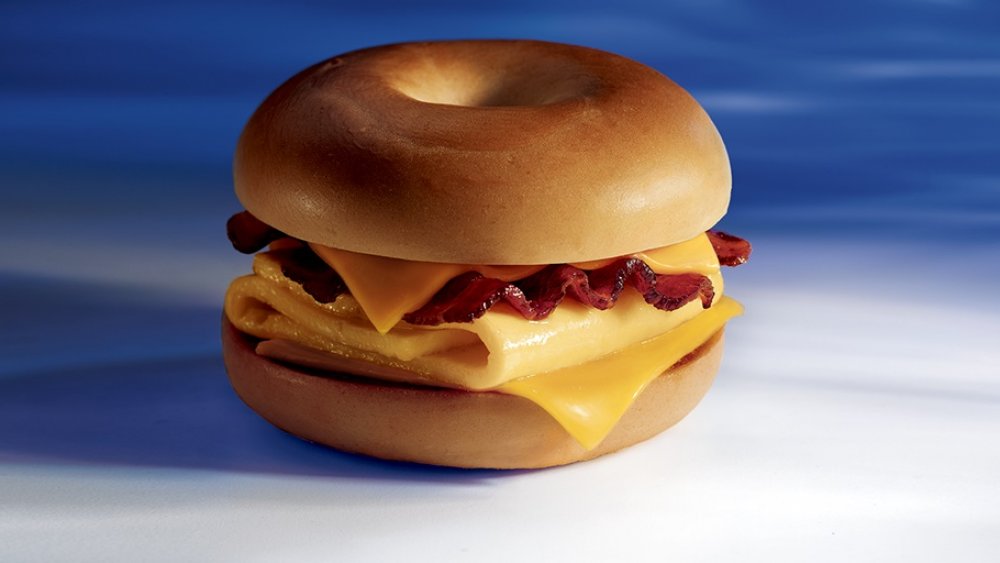 Mcdonald's bacon egg and cheese bagel