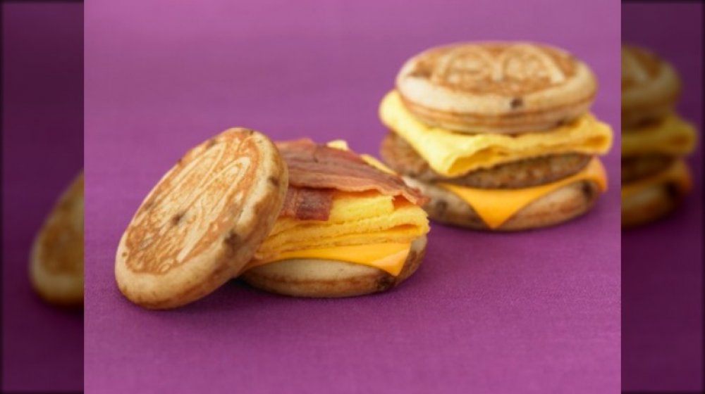 Mcdonald's bacon egg and cheese mcgriddles