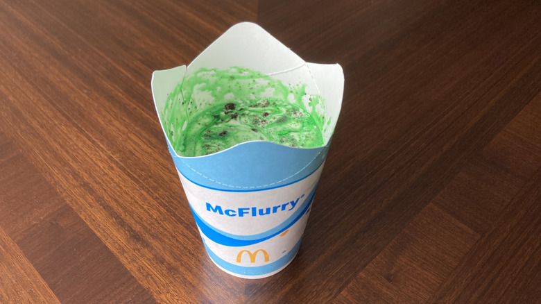 Oreo Shamrock McFlurry