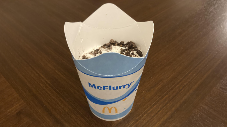 Oreo McFlurry from McDonalds