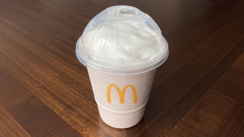 McDonalds chocolate shake