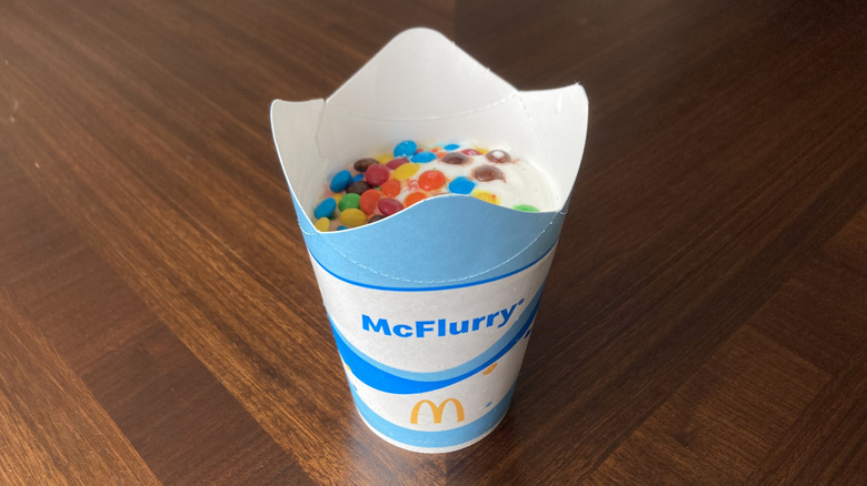 McFlurry with M and Ms