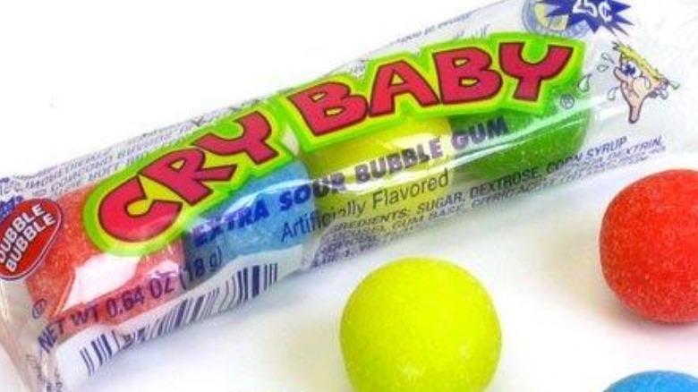 cry baby bubble gum