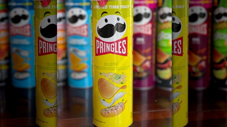 Pringles Elote can