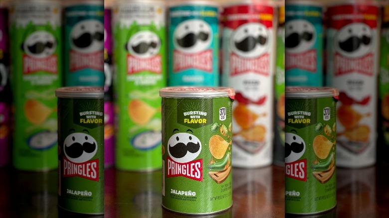 Pringles Jalapeno can