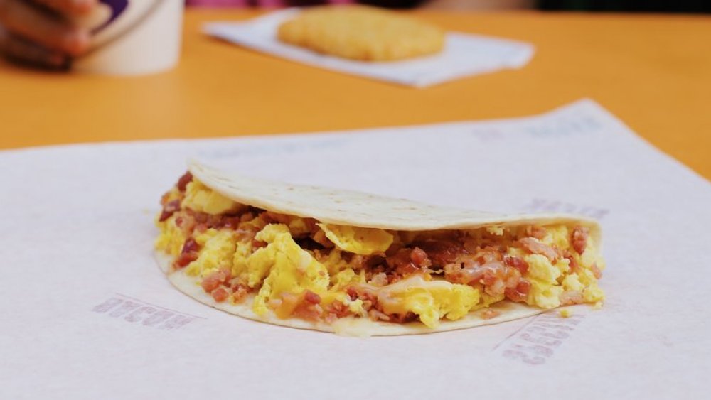 Taco Bell's breakfast taco
