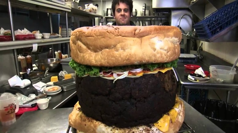 absolutely ridiculous burger