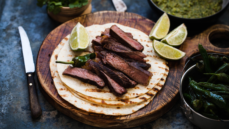 Skirt Steak Tacos