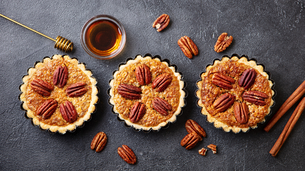 Mini pecan pies