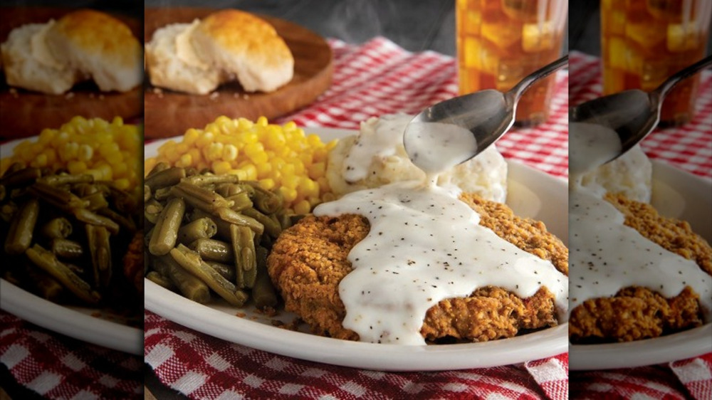 Cracker Barrel's country fried steak