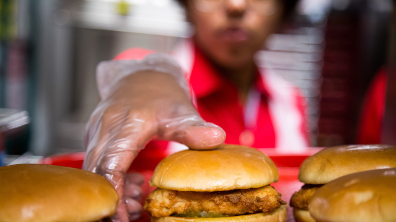 Chick-fil-A employee