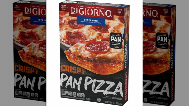 Digiorno crispy pan crust pepperoni pizza