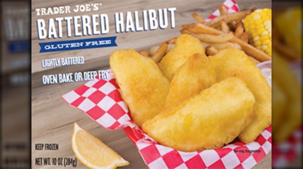 Gluten free battered halibut