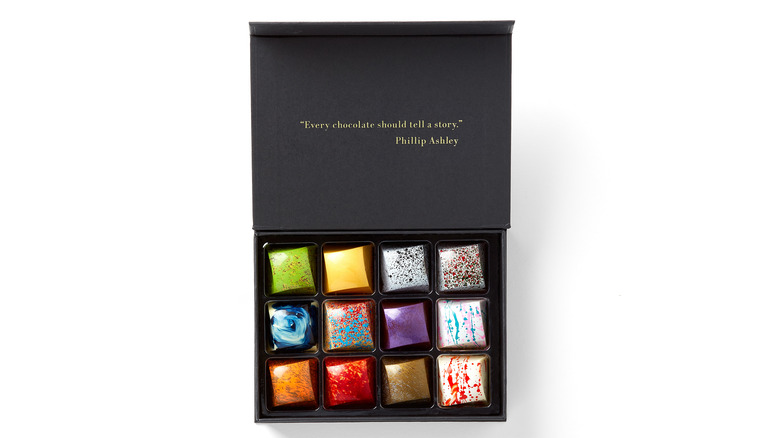 Box of Phillip Ashley chocolates 