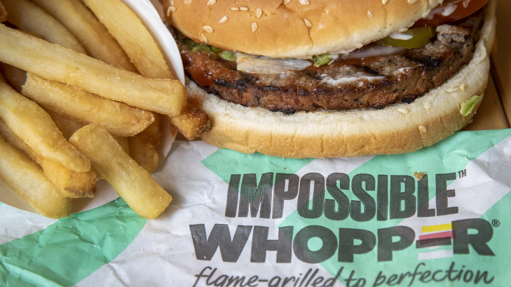 burger king impossbile whopper