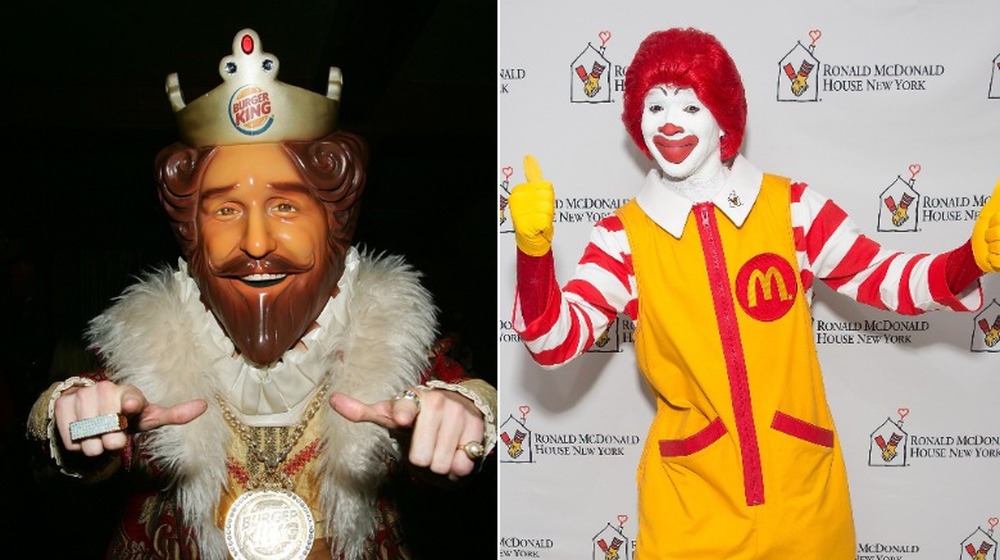 burger king's kin and ronald mcdonald