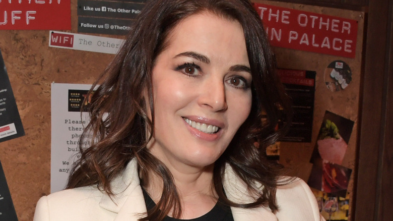 Nigella Lawson smiling