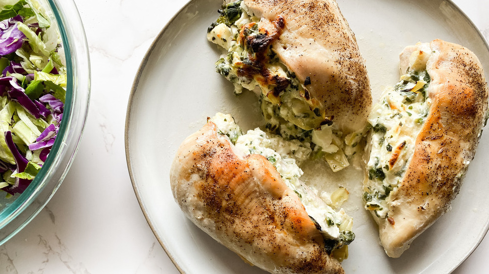 Stuffed chicken breast recipe