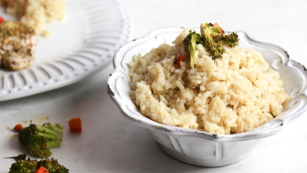 bowl of vegan Risotto