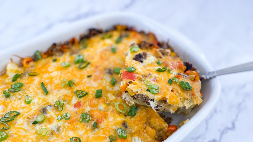 Sausage breakfast casserole