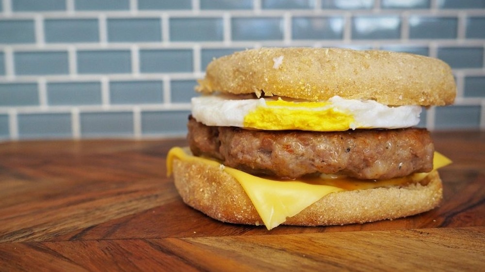 McDonald's sausage mcmuffin copycat