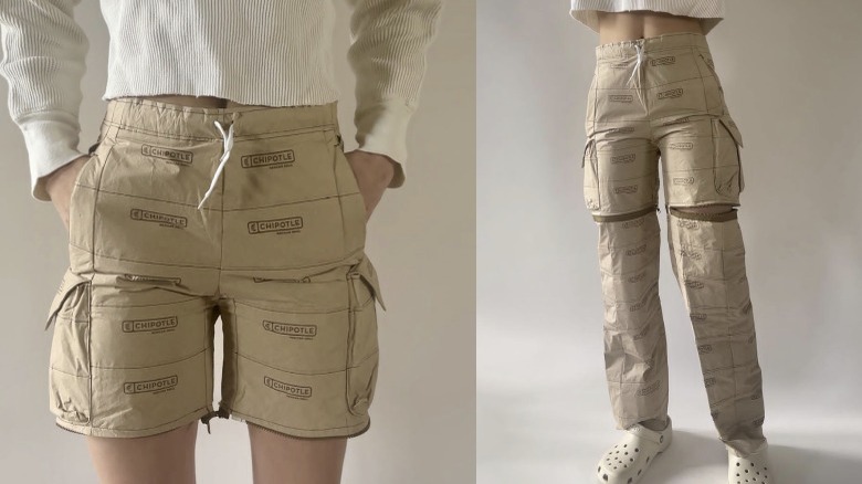 Chipotle Napkin Cargo Pants