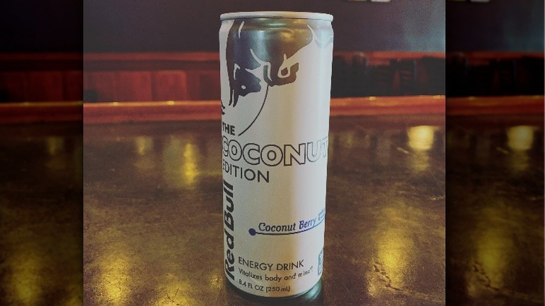 Can of Red Bull Coconut Edition: Coconut Berry