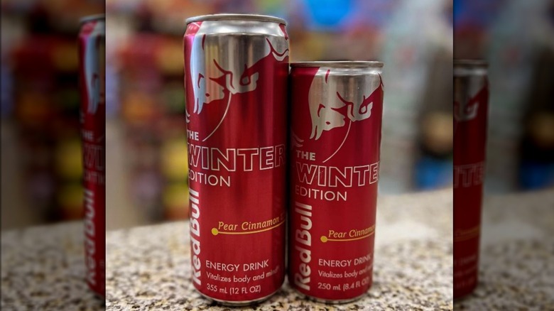 Red Bull Winter Edition pear-cinnamon