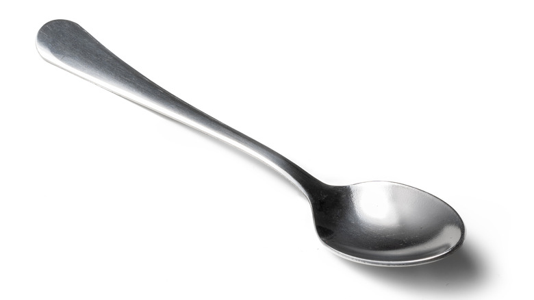 small metal spoon