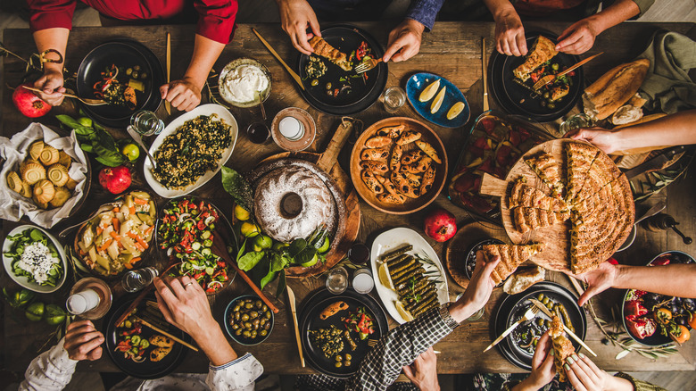 Traditional Turkish dishes