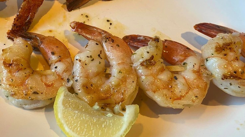 grilled shrimp