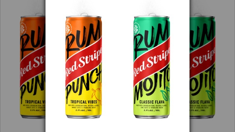 Red Stripe canned cocktails