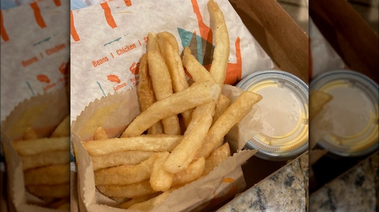 Taco Bell Nacho Fries without seasoning