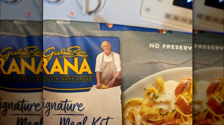 Bag of Giovanni Rana pasta