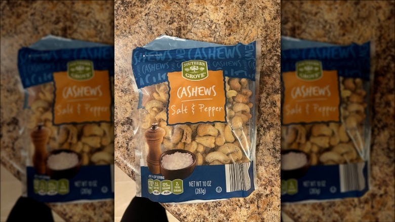 Salt and pepper cashews from Aldi