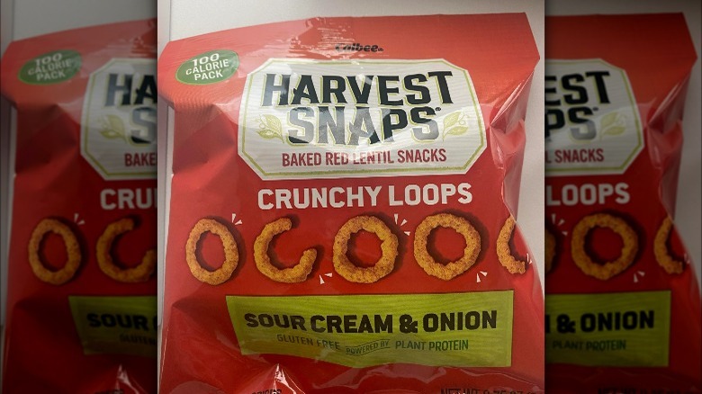 Harvest Snaps crunchy loops crisps